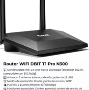 Router WiFi DBIT T1 Pro N300 - Img 50599525