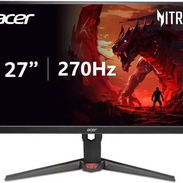 🎮 Monitor Acer Nitro 27" 1440p IPS 270Hz 0.5ms 🎮 XV270U Z1bmiiprx 📦0km - Img 53486157