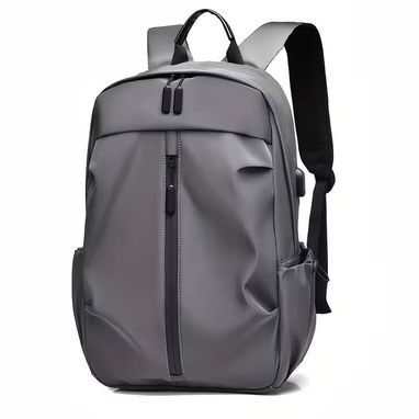 Mochila para Hombre – Moderna y Multifuncional (Gris y Azul) - 2/4