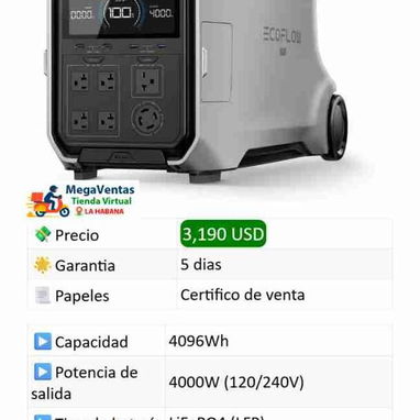 Planta eléctrica y ecoflow - Img 119990608