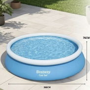 🚧 Piscina redonda con filtro 3.66 x 0.76 m 🚧 - Img 58267282
