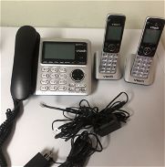 Teléfono fijo con dos bases inalámbricas - Img 45803845