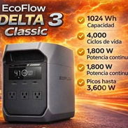 ⚡ OFERTA: EcoFlow DELTA 3 Classic - Planta Eléctrica Portátil (Nueva en caja) 🔥 ¡La solución definitiva para los apagon - Img 56388391