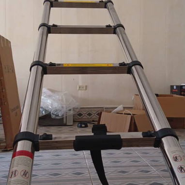 ESCALERA TELESCÓPICA DE ALUMINIO – 4,3 METROS - 2/2