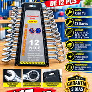 SET DE LLAVES ESPAÑOLA DE 12 PCS, FACTURA Y GARANTÍA. VARIEDAD DE ARTÍCULOS PARA EL HOGAR Y FERRETERÍA - Img 57244943