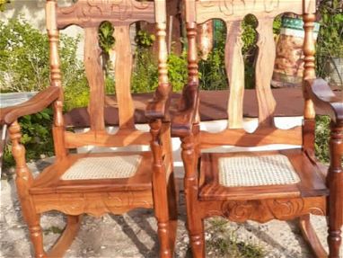 Gaveteros de 4 y de ochos , sillones de madera - Img 64871174