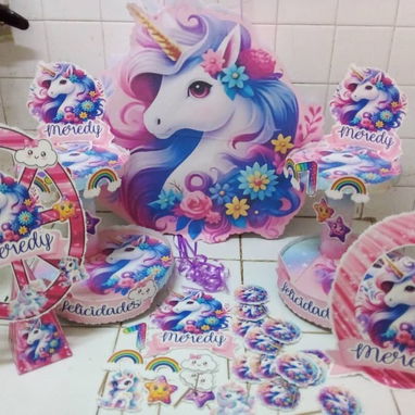 Fiesta,Cumpleaños,Decoración, Artículos personalizados. - Img 111392482