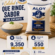 Pacas de arroz americano 17 bolsas (550) c/u - Img 55821546