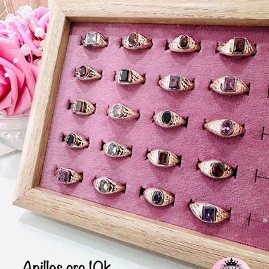 Anillos troquelados Oro. LM joyería. Garantía y comprobante de venta. Mensajería disponible - Img 118410223