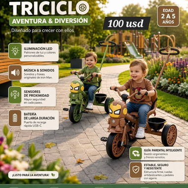 Velocipidos  y Triciclos evolutivos  para ninos - 6/8