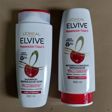 Shampoo y Acondicionador Garnier y Loreal - Img 123684456