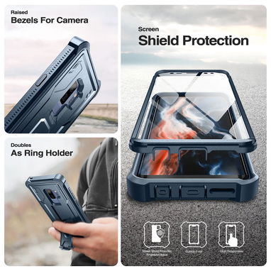 Cover para Celular Galaxy S9 Certificado Anti-Choque Dexnor Shielder Total 360º Protection en 20 USD - 10/10