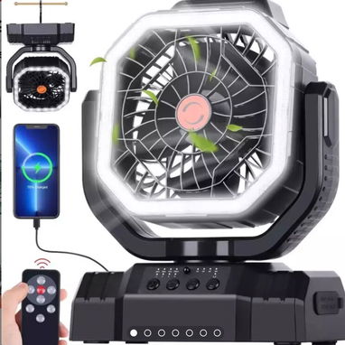 Ventiladores recargables//Multifuncionales//Powerbank e iluminación//Vacúnese contra el apagón//Nuevos - Img 100671594