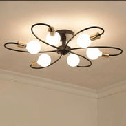 A-12 Lámpara De Techo Moderna vintage sputnik De 6 Luces 54321470 + modelos … - Img 53368986
