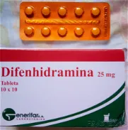 Dimendramina tab 25 mg, importado - Img 45959733