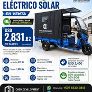 TRICICLOS ELÉCTRICOS CON PANEL SOLAR - Img 57058870