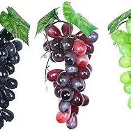 2 racimos de uvas artificiales para decorar. Alta simulación - 2/2
