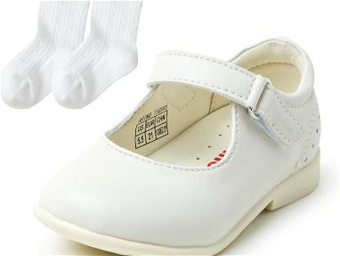 Zapatos de vestir blancos Mary Jane para niños pequeños, perfectos para fiestas y eventos especiales, zapatos de vestir - Img main-image-45769445