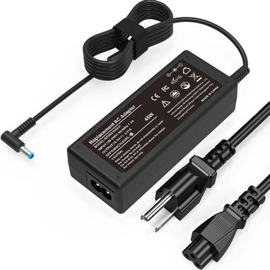 Cargador de 45 W compatible con cargador de portátil HP Punta azul 4.5 3.0 mm 53274327 - 3/7