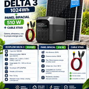 COMBO ECOFLOW + CABLE + PANEL 510 W - Img 57636261