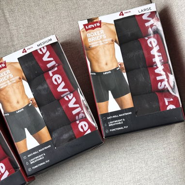 CALZONCILLOS LEVIS ORIGINALES PACK DE 4 - 5/10