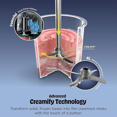 📣 Ninja CREAMi Deluxe 11 en 1 | Máquina para Helados y Postres | Nuevo 🍨✨ - 4/5