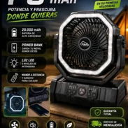 Ventilador recargable Marca Cloud Modelo F6, Incluye Cable HDMI - Img 56756812