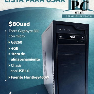 TORRES DE PC LISTAS PARA USAR…GARANTIA INCLUIDA - Img 118681403
