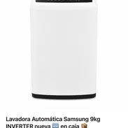 👇 🧺 Lavadora Automática Samsung 9kg INVERTER – Nueva en caja Tecnología inverter para mayor eficiencia y cuidado de - Img 57557076