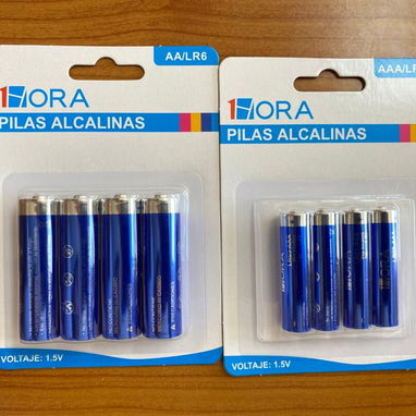 PAQUETES DE 4 PILAS AA Y AAA ALCALINAS 1HORA, ENTREGA DE FACTURA, VARIEDAD DE ÚTILES DEL HOGAR - Img 121115003