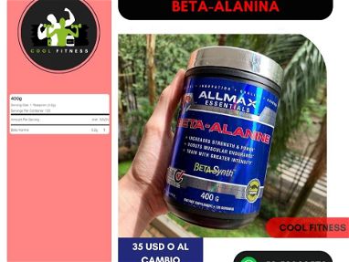 Beta-alanina de AllMax Nutrition 400gr 125 serv - Img main-image