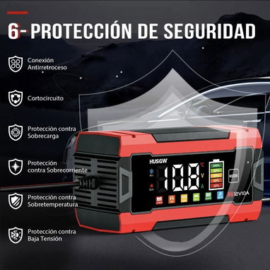 CARGADORES DE BATERIAS DE 10 AMPERES 12 VOLT SIRVEN PARA LAS LIFEPO4 EN 40 USD - 2/9