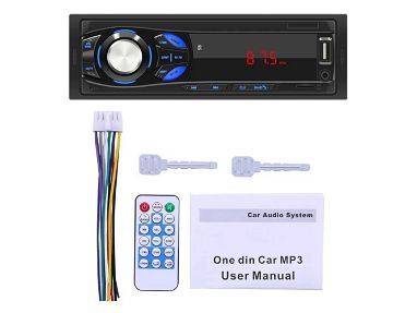 ✳️ Reproductora para Carro con Bluetooth y USB NUEVA 🛍️ Reproductor MP3 para Autos la Mejor Calidad - Img main-image