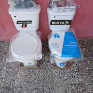 Tazas de baño inodoro blanco marca latino - Img 53264547