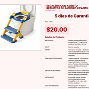 Seguridad y bienestar con la Escalera con asiento reductor original pro VPT#-0120 - Img 55435244