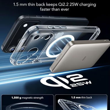 ESR Funda iPhone 17 Pro Max – Clear – MagSafe | videojuegoshabana.com - Img 123472957