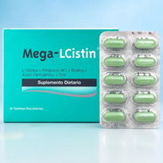 Mega - LCistin 30 tabletas anticaída - Img 55970209