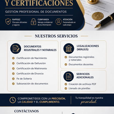 ‼️TODO EN TRÁMITES NOTARIALES Y REGISTRALES‼️ - Img 122536118