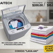 Lavadora automática 6kg HAITECH - Img 54990389