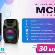 BOCINA PORTÁTIL MCM - Img 55973144