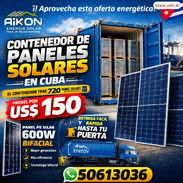 Venta de contenedor de paneles Solares de 600w - Img 57649883