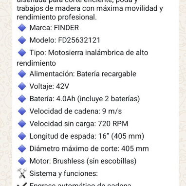 Motosierra - Img 122415884