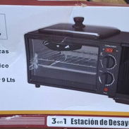 Estación de desayuno 3 en 1 - horno tostador - sartén eléctrico - cafetera de 3 tasas. Transporte incluido. - Img 57576882