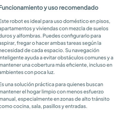 iRobot Roomba 105X Robot Aspirador y Trapeador Combo, Base de Vacío automático 🌐 - 5/6