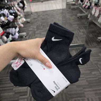 Medias Originales 🇺🇲 Nike Negra y gris largas y cortas - 3/5