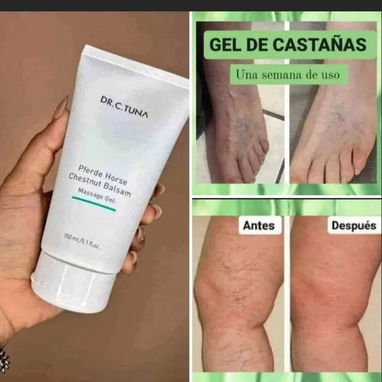 GEL DE MASAJE DR C TUNA HORSE CHESTNUT BALSAM (150ml) ORIGINAL - ALIVIO MUSCULAR - Img 125172860