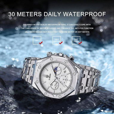 🍒Reloj Smelody Cronógrafo Acero Inoxidable🍒 - 2/5