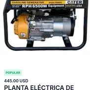 Planta eléctrica de gasolina - Img 55794993