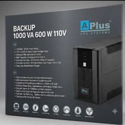 OBTENGA EL BACKUP UPS 1000 VA 110V 600 W EQUIPO DE GRAN CALIDAD CON DOBLE BATERÍA DE 12V 7AH NUEVO EN CAJA - Img 56915872