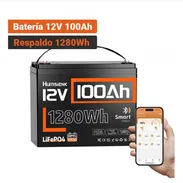 Batería Humsienk LiFePO4 12V 100Ah Group 24 1280Wh - Img 57533598